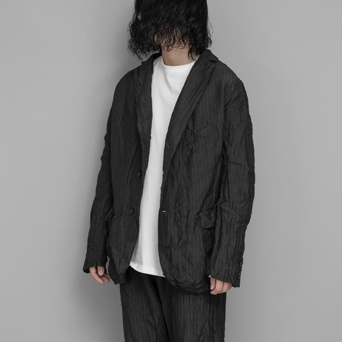 GARMENT REPRODUCTION OF WORKERS / Arthur Jacket (Gray Stripe)