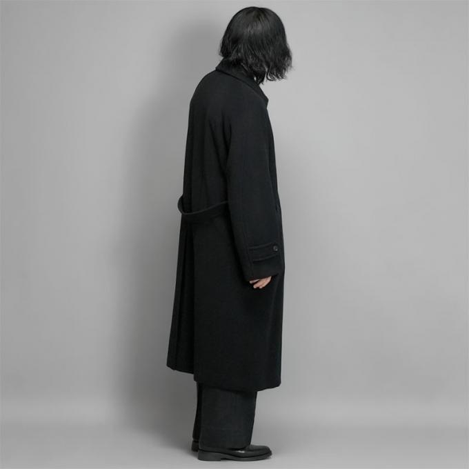 AURALEE / Cashmere Wool Mosser Soutien Collar Coat | twelve