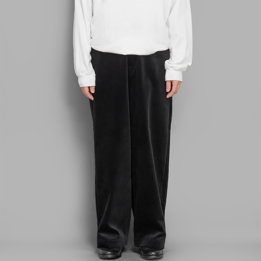 I am dork / Work Pants (Corduroy-Black)