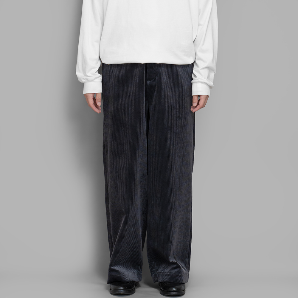 I am dork / Work Pants (Corduroy-Gray)