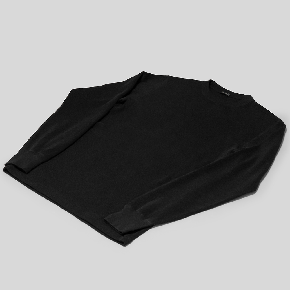 COMOLI / コットンカシミヤ ベースレイヤー長袖クルー