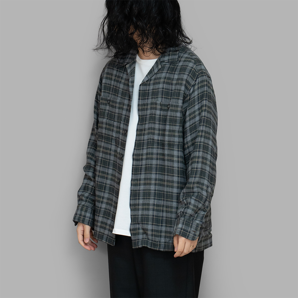 USED / Rayon Wool Loop Shirt