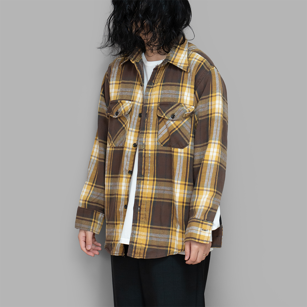 USED / 70’S Cotton Heavy Flannel Shirt