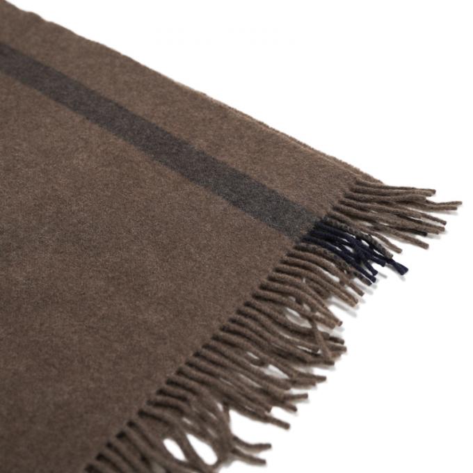 loomer / Yak Fleece Stole (Brown) | twelve