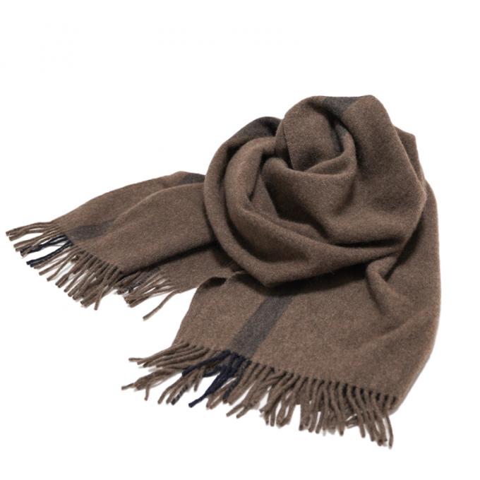 loomer / Yak Fleece Stole (Brown) | twelve