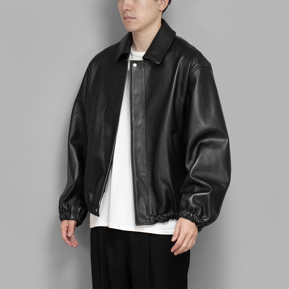 ジャケット・アウター ssstein leather zip short jacket S ssstein LEATHER ZIP SHORT JACKET – unexpected store