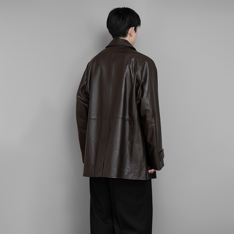 stein FAKE LEATHER CAR JACKET - ジャケット・アウター