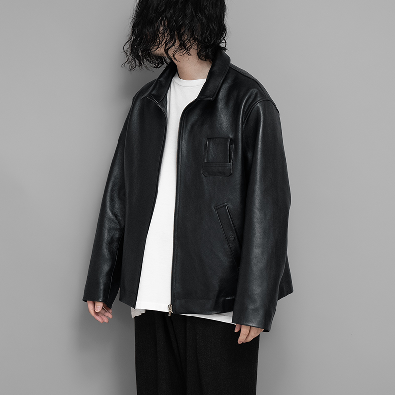 A.PRESSE / French Air Force Pilot Leather Jacket