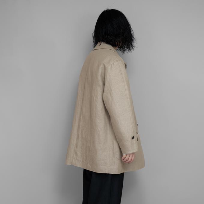 A.PRESSE / Linen Half Coat | twelve