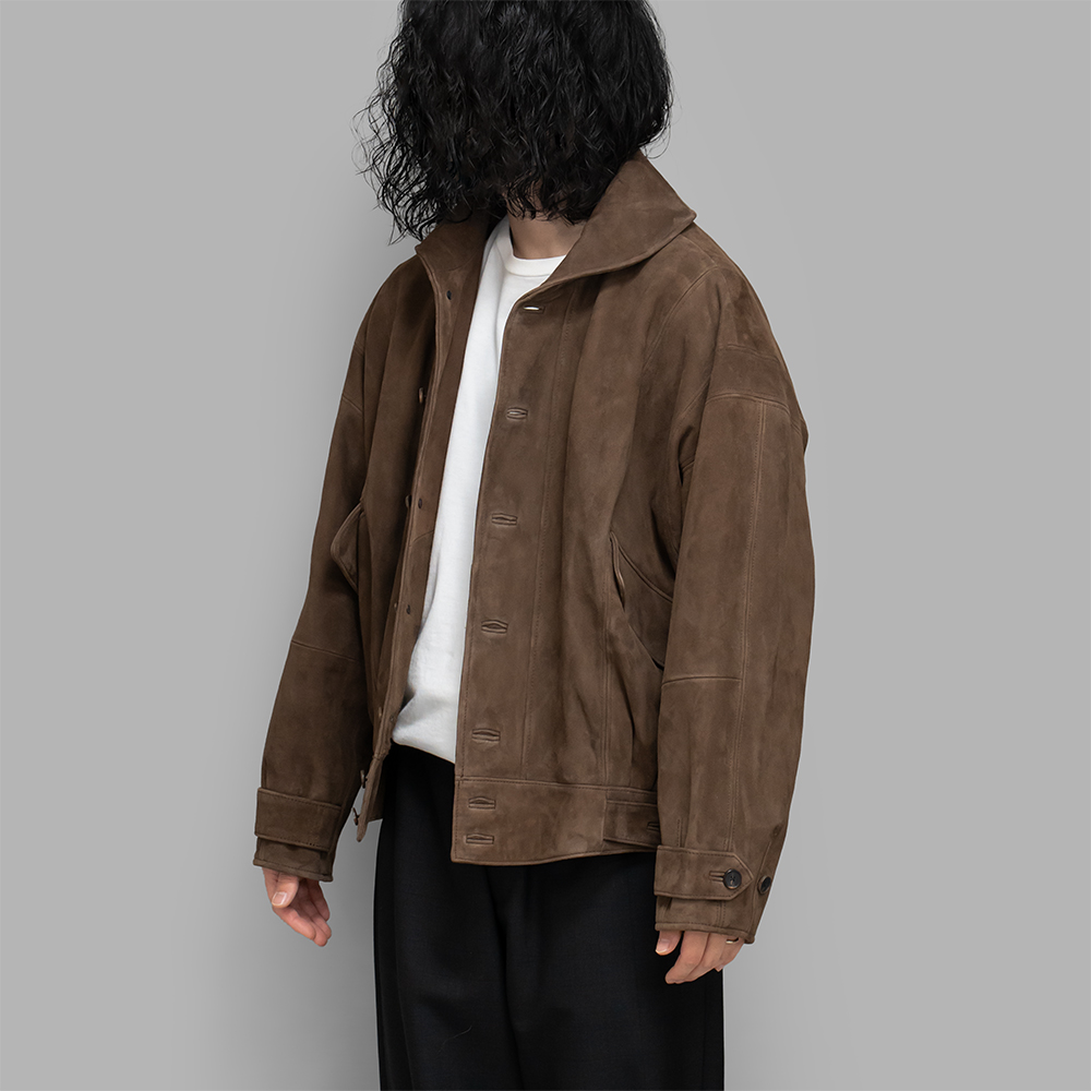AURALEE / Silky Grain Suede Blouson