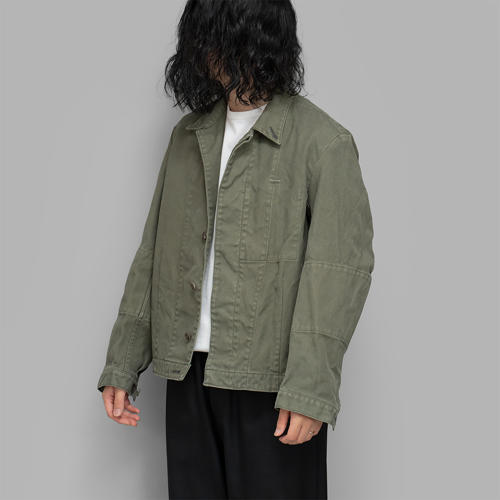 HEUGN / Cotton Over Dye Military