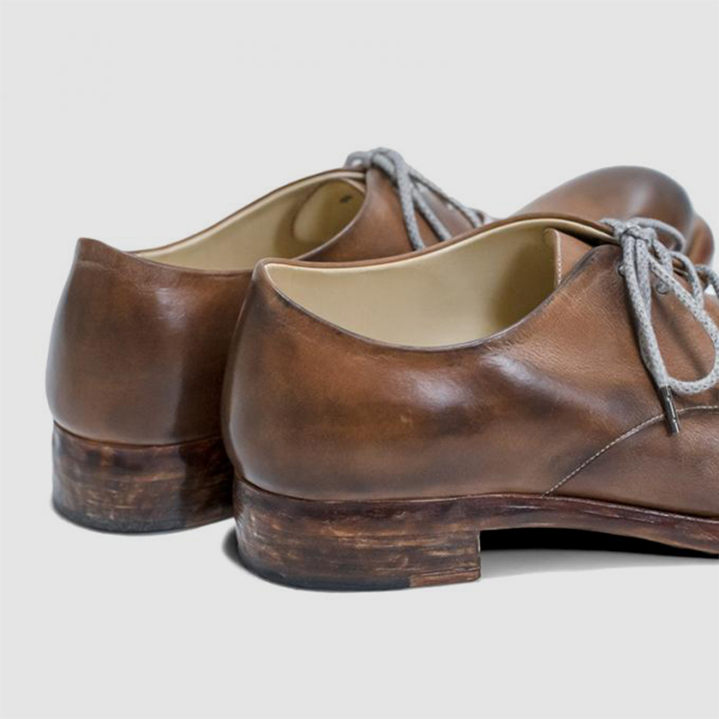 SUGINARI MORIMOTO / Lace Up Derby Shoes (Calflux) | twelve
