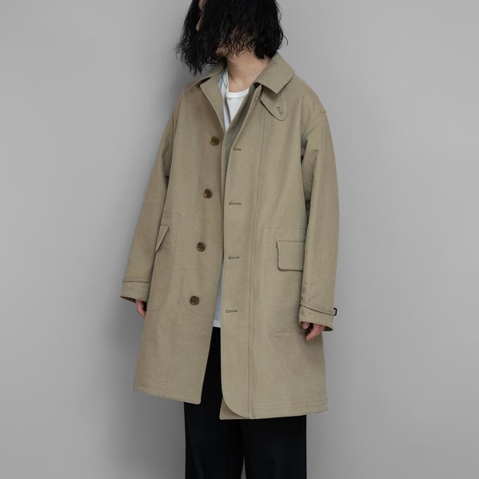 A.PRESSE / Motorcycle Half Coat (Khaki)