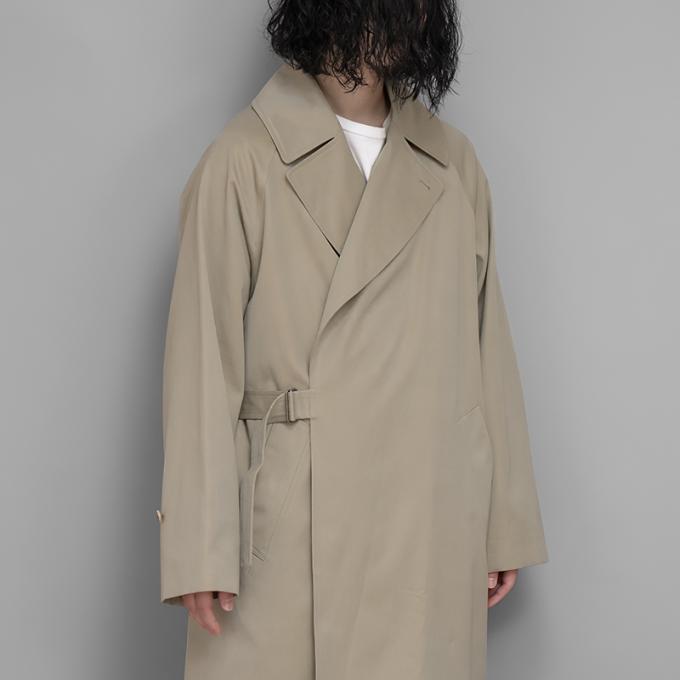 COMOLI / コットンギャバ タイロッケンコート (Beige) | twelve