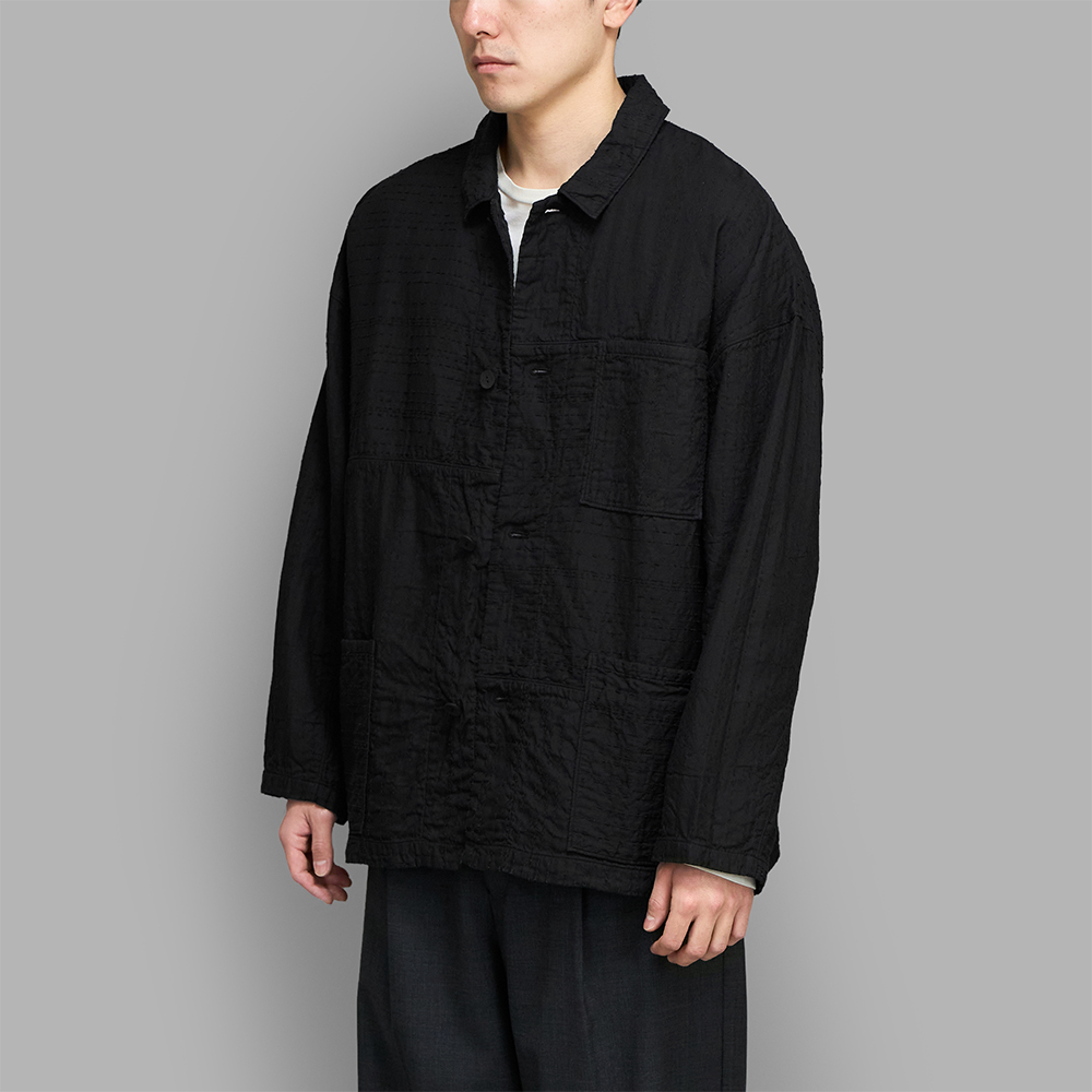 MITTAN / 薄手刺し子織ジャケット