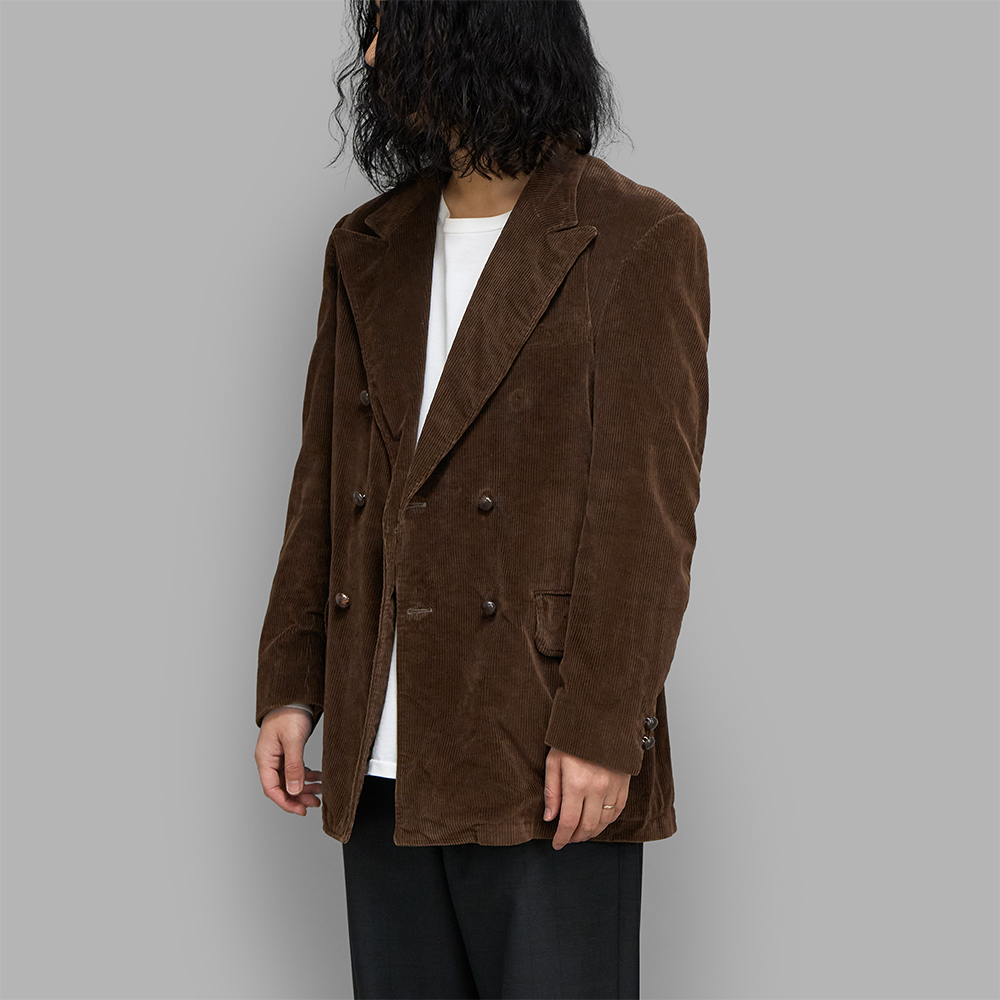 USED / Corduroy Double Breasted Jacket