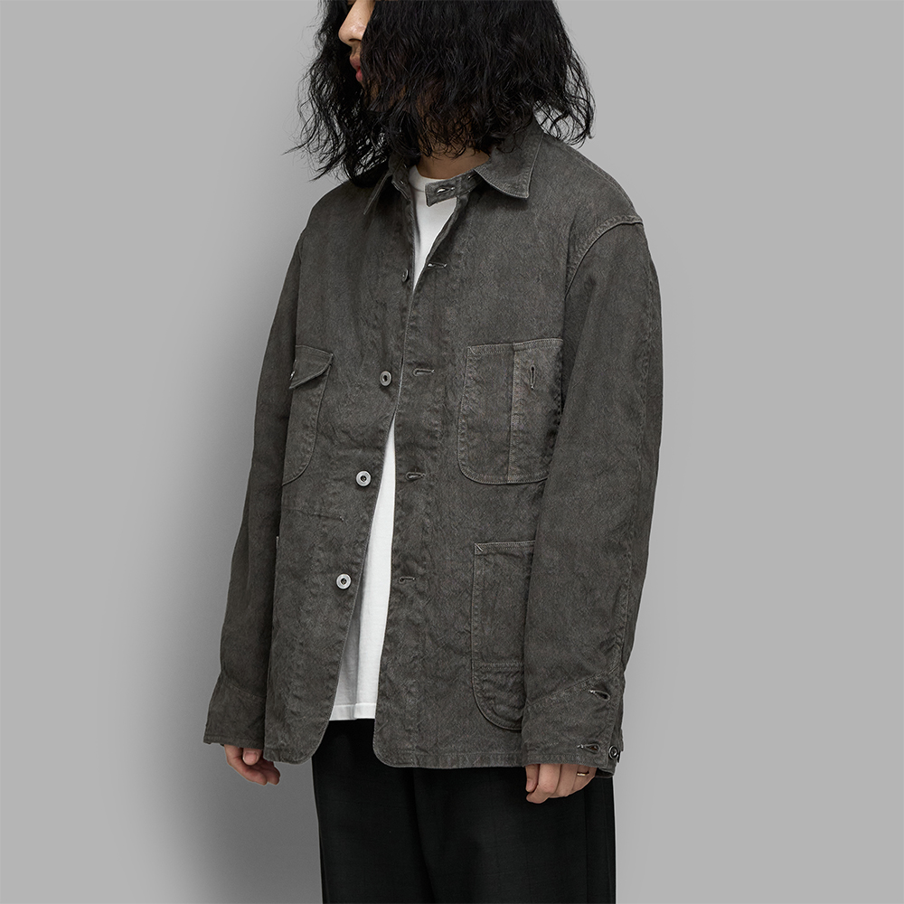 T.T / Coverall Jacket With Chinstrap (Sumi)