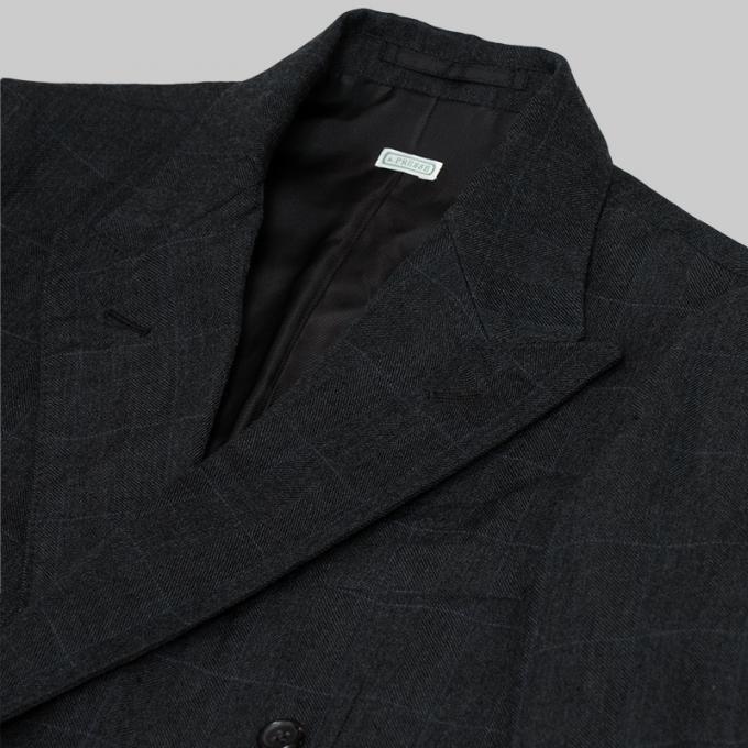 A.PRESSE / Double Breasted Jacket (Charcoal) | twelve