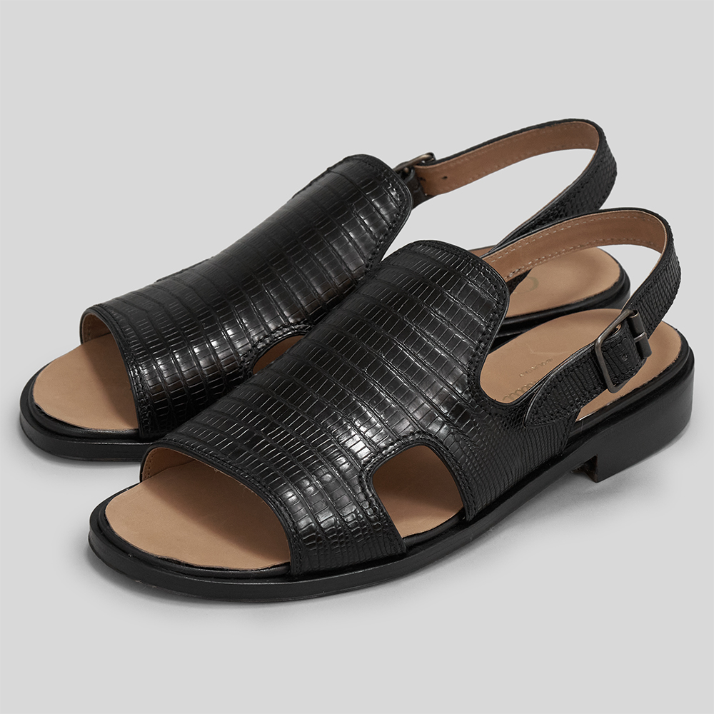 F.lli Giacometti / Open Toe Slingback Sandal (Tejus)