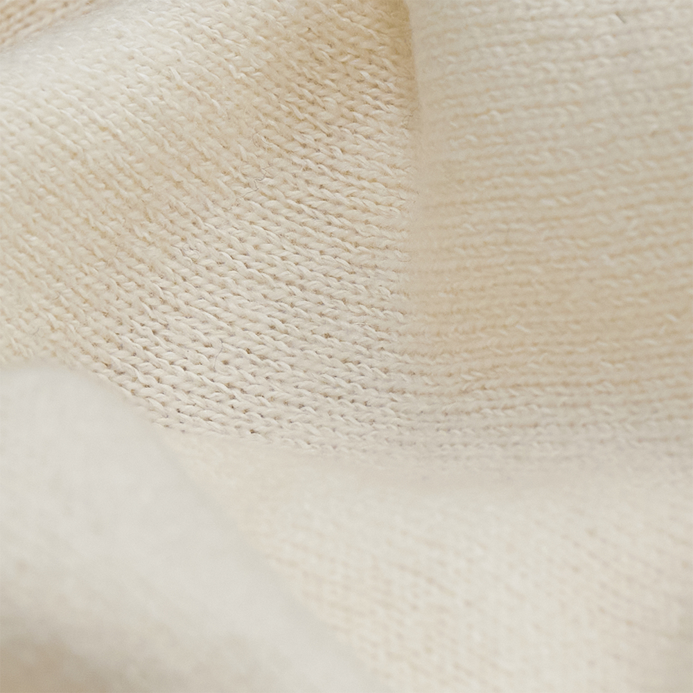 COMOLI / カシミヤ和紙 コモリニット (Ecru) | twelve