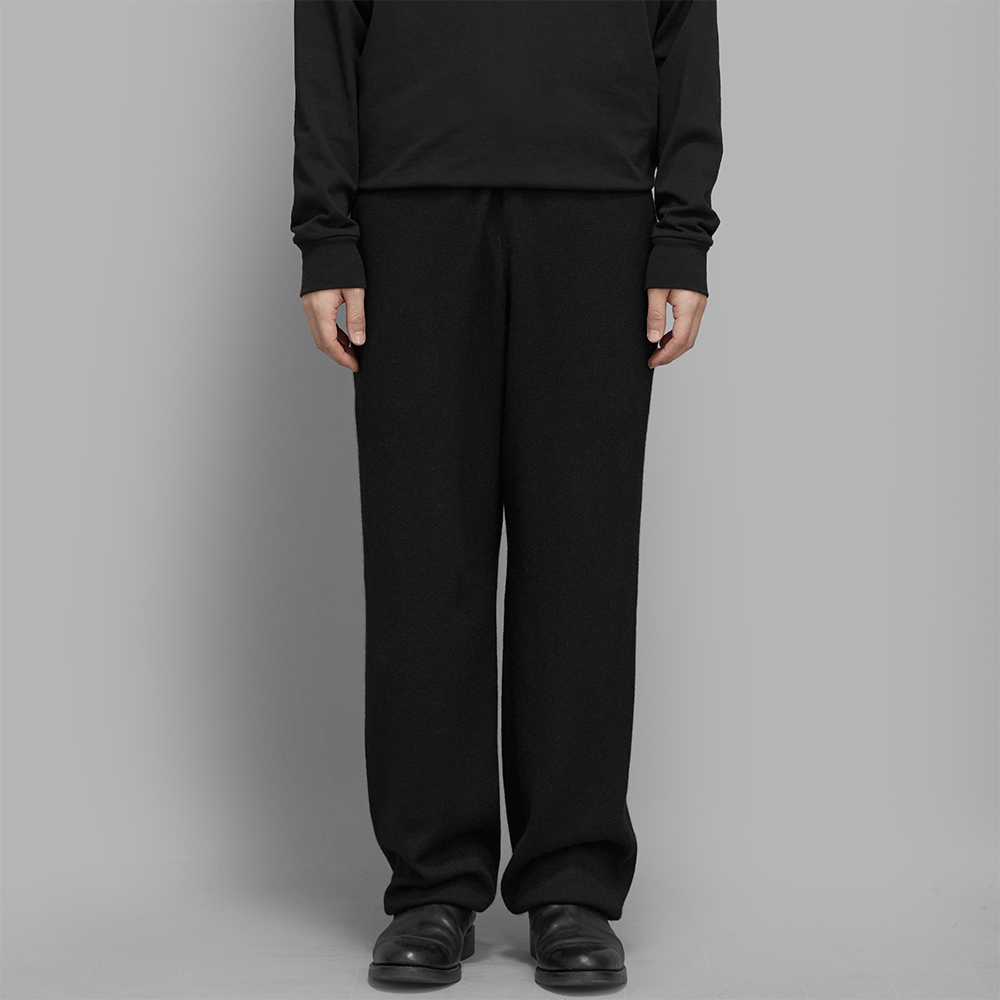 COMOLI / カシミヤ和紙 ニットパンツ