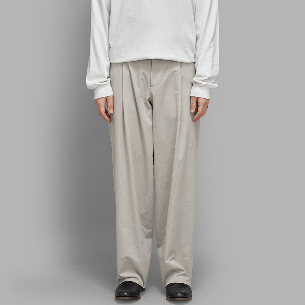 MAATEE&SONS / Chino B ヌメGaba (Fade Ivory)