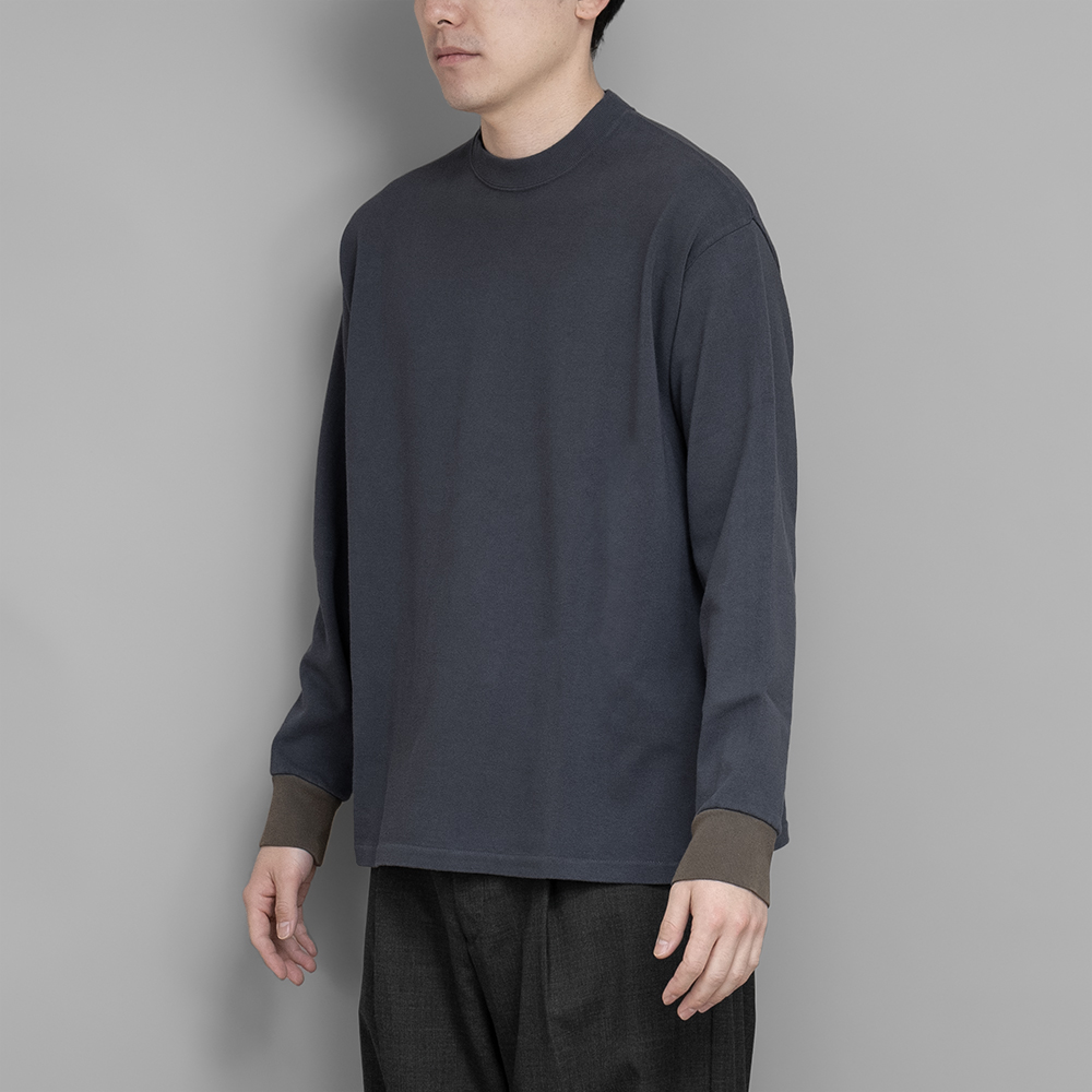 A.PRESSE / Vintage L/S T-shirt (Navy) | twelve