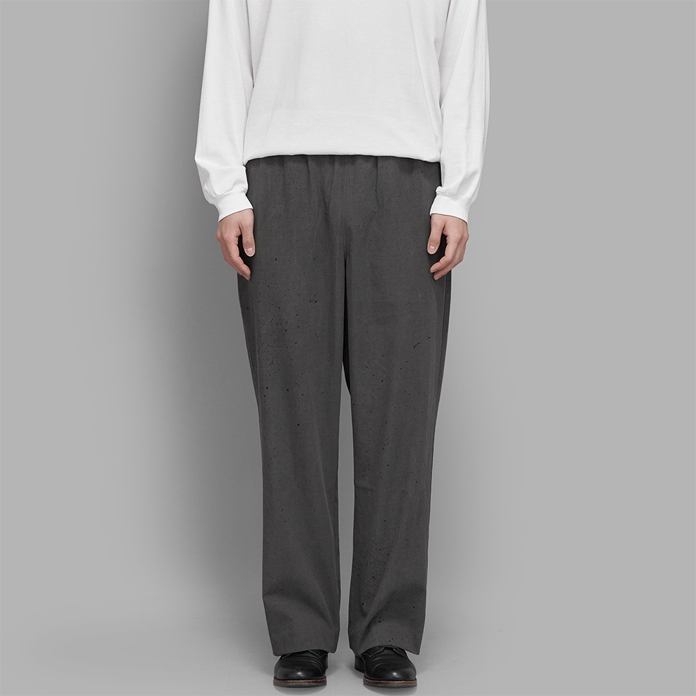 山内 / 墨染強撚コットンボイルクロス パジャマパンツ