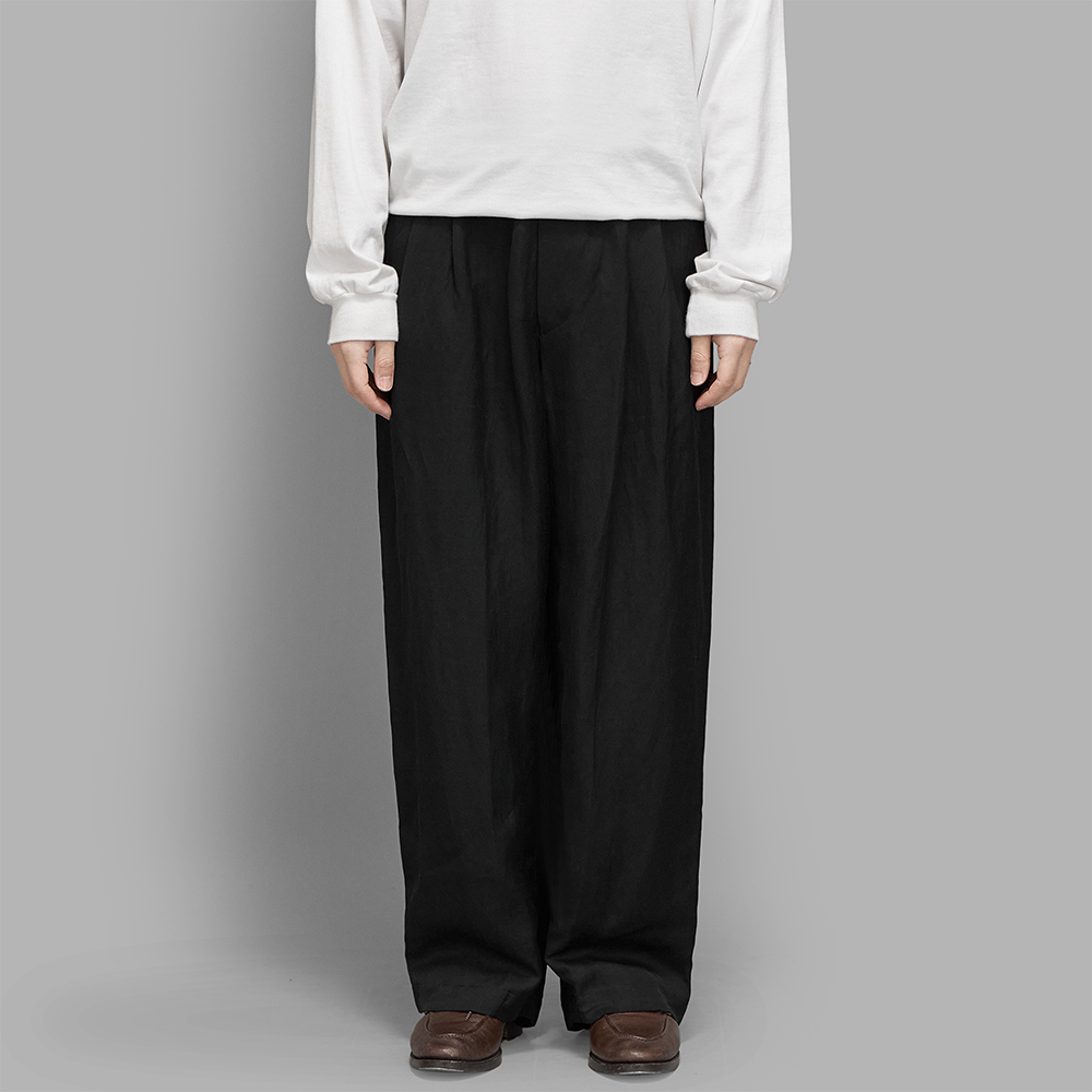ssstein / Vis/Li Bright Twill Wide Easy Trousers