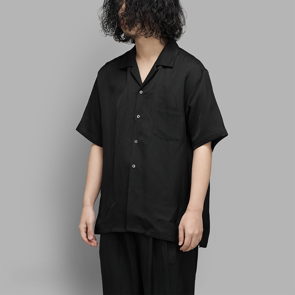 ssstein / Vis/Li Bright Twill Open Collar SS Shirt