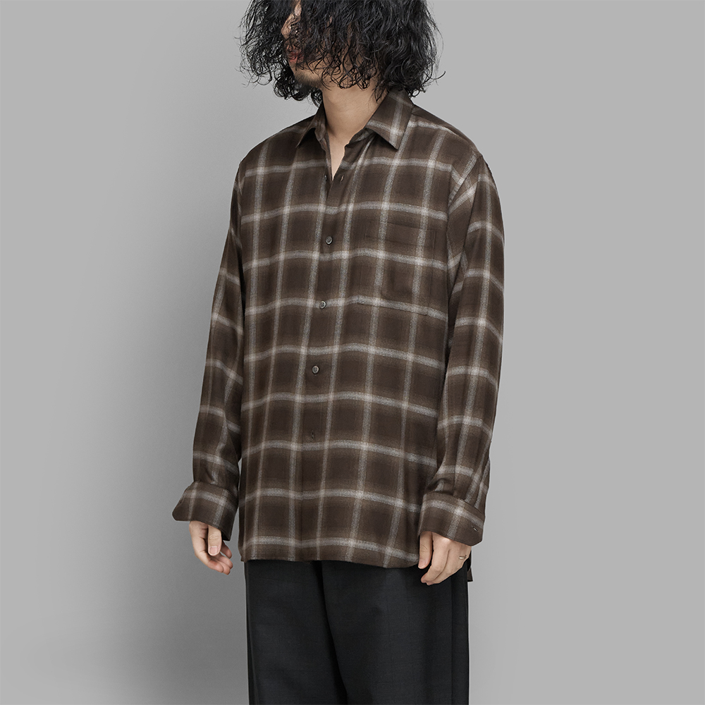ssstein / Ly/Vis Check Oversized LS Shirt