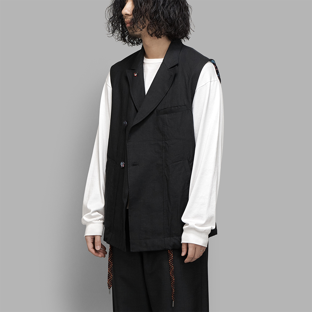 BLACKBIRD / Sleeveless Editor’s Jacket
