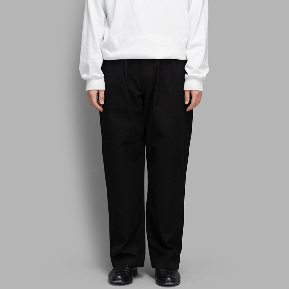 STABILIZER GNZ / Reverse Pleated Trousers