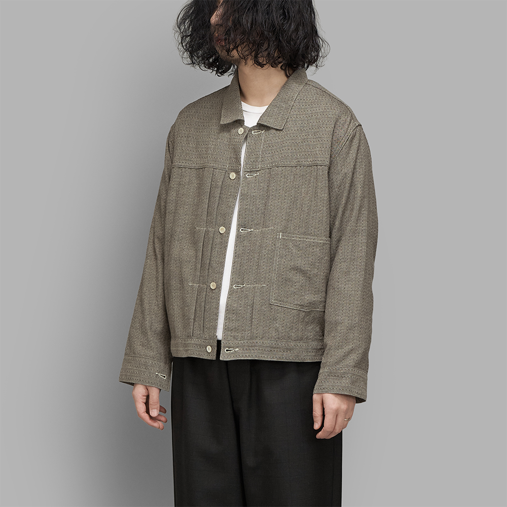 T.T / Buckle-Backed Jacket (Charcoal)