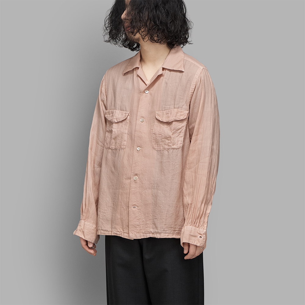 T.T / Open Collar Shirt (Sakura)