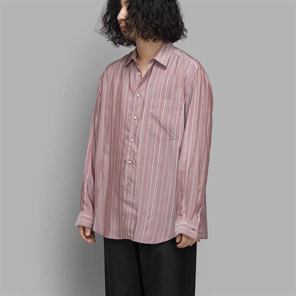 HEUGN / Alf Silk Wine Stripe