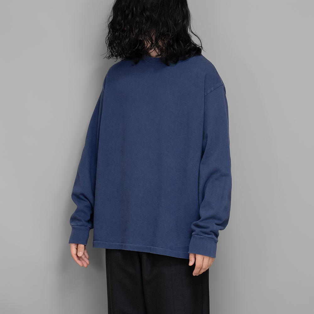 A.PRESSE / Vintage L/S T-shirt (Navy)