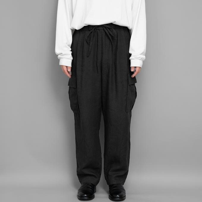 WIRROW / Linen Cargo Pants | twelve