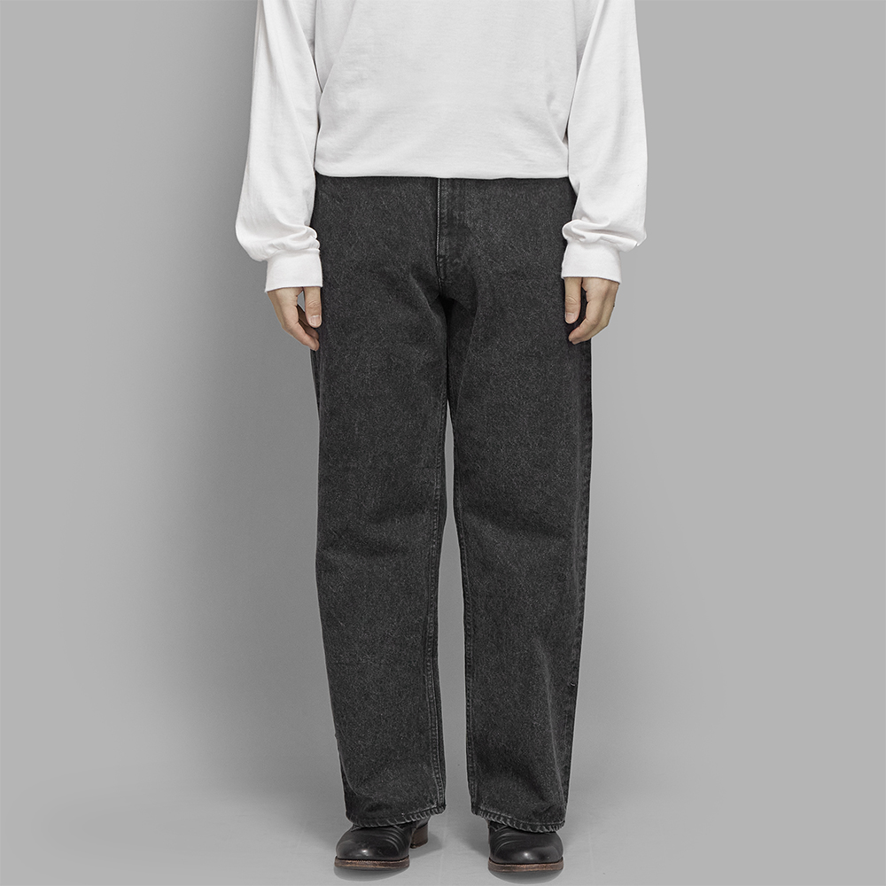 STABILIZER GNZ / Washed Waist Overall (Black)