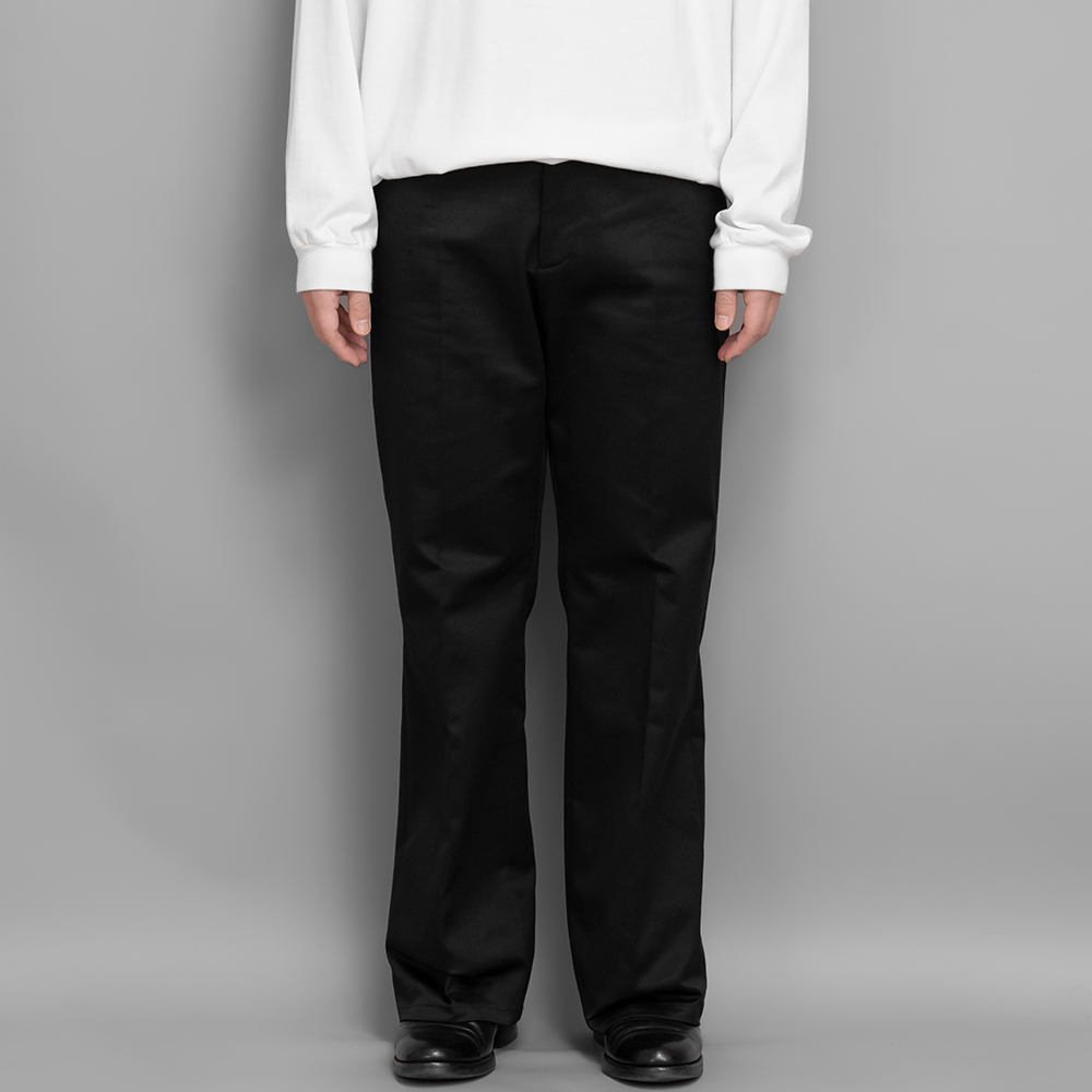 ENCOMING / Straight Relaxed Trouser (Black)