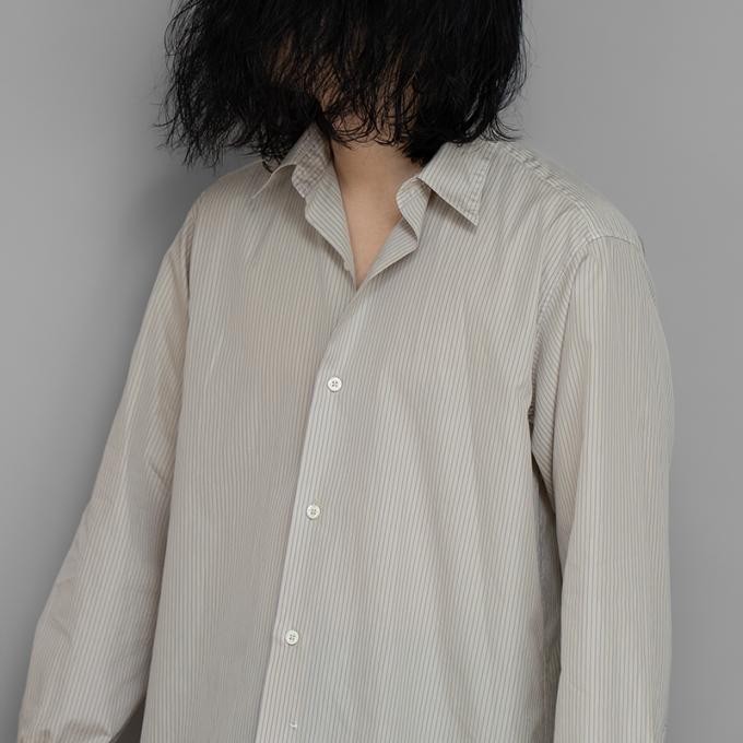 MAATEE&SONS / Elizabeth Regular Collar Shirts (Mix Stripe) | twelve