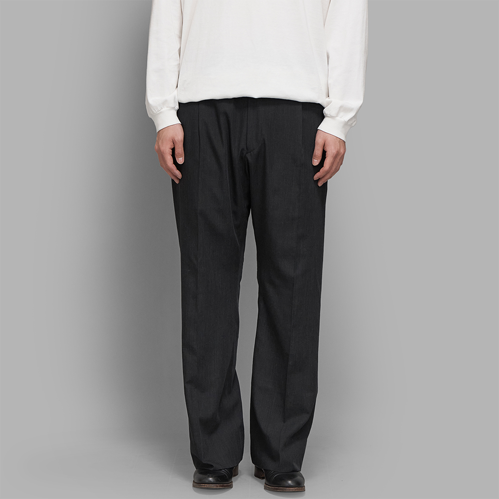 MAATEE&SONS / Musou Trouser 俺のSummer Wool (Chacoal)