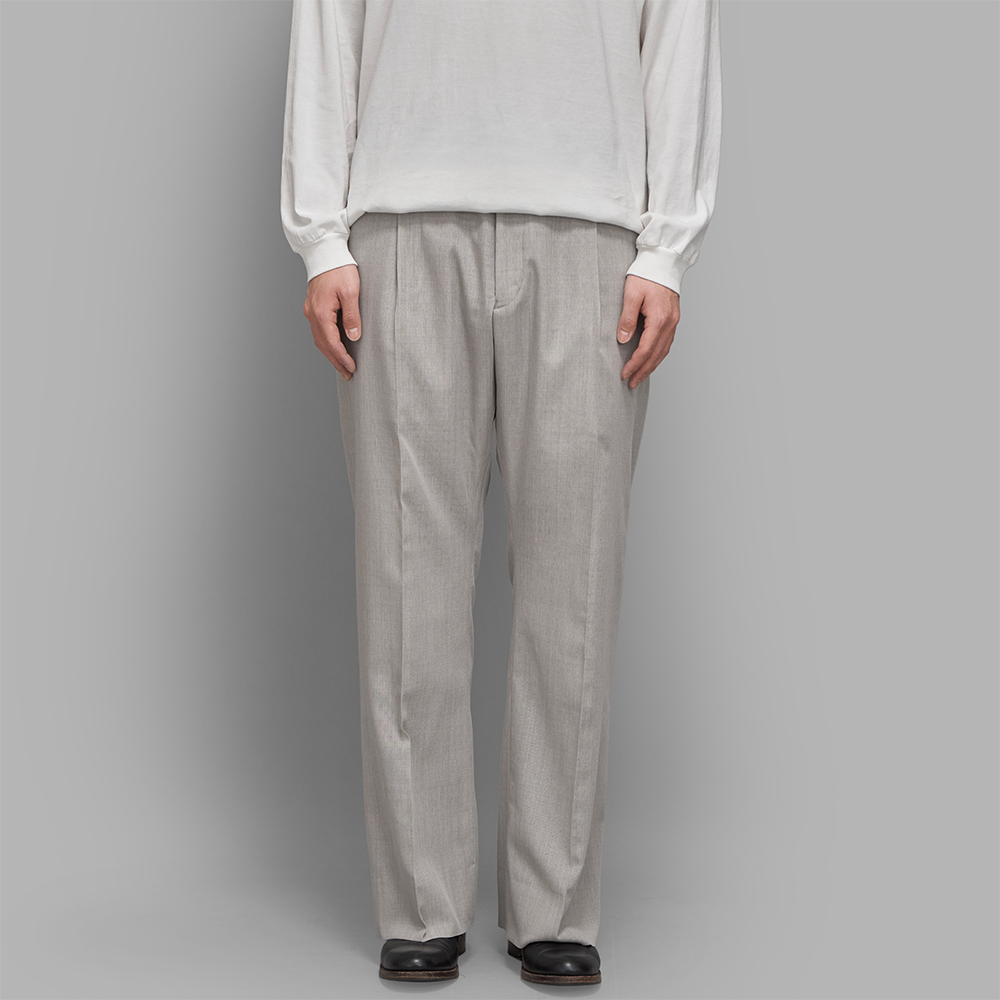 MAATEE&SONS / Musou Trouser 俺のSummer Wool (Mix Gray)