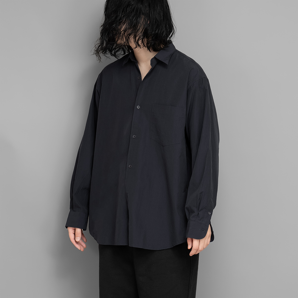 COMOLI / コモリシャツ(Navy)