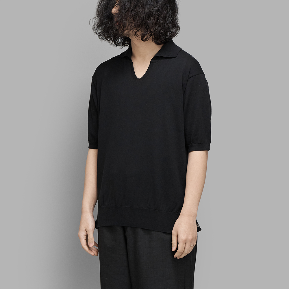 MAATEE&SONS / Knit Skipper (Black)