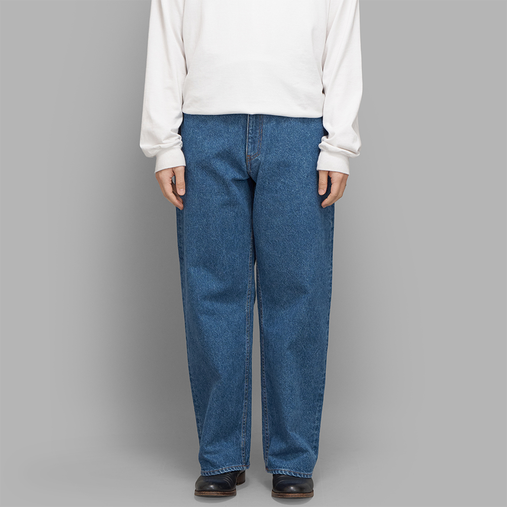 STABILIZER GNZ / Washed Waist Overall (Indigo)