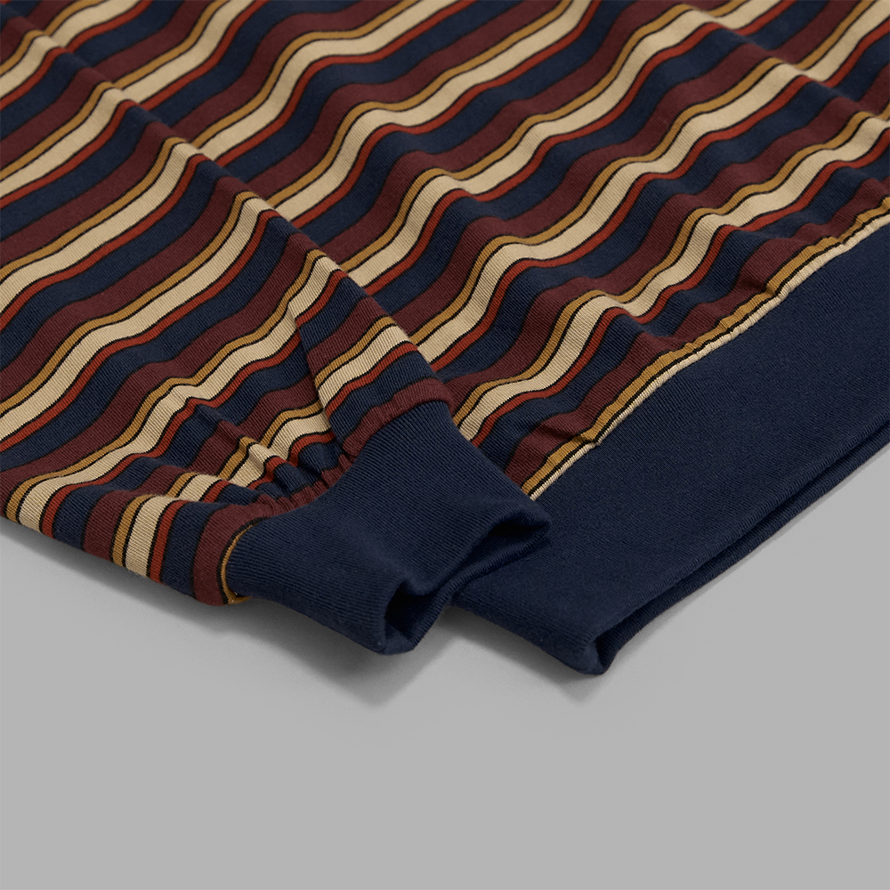 MAATEE&SONS / L/S Border Tee 