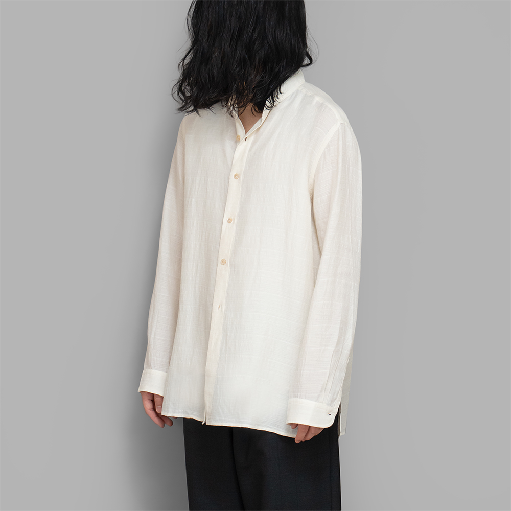 Aquellos Ojos Verdes / Band Collar Square Shirt