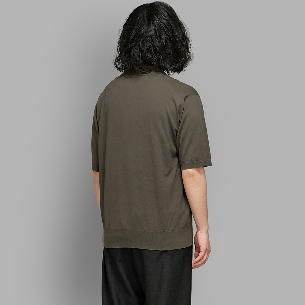 カットソー(半袖/袖なし) AURALEE / GIZA HIGH GAUGE RIB KNIT POLO AURALEE - AURALEE / GIZA HIGH GAUGE RIB KNIT POLOの通販 by うに's