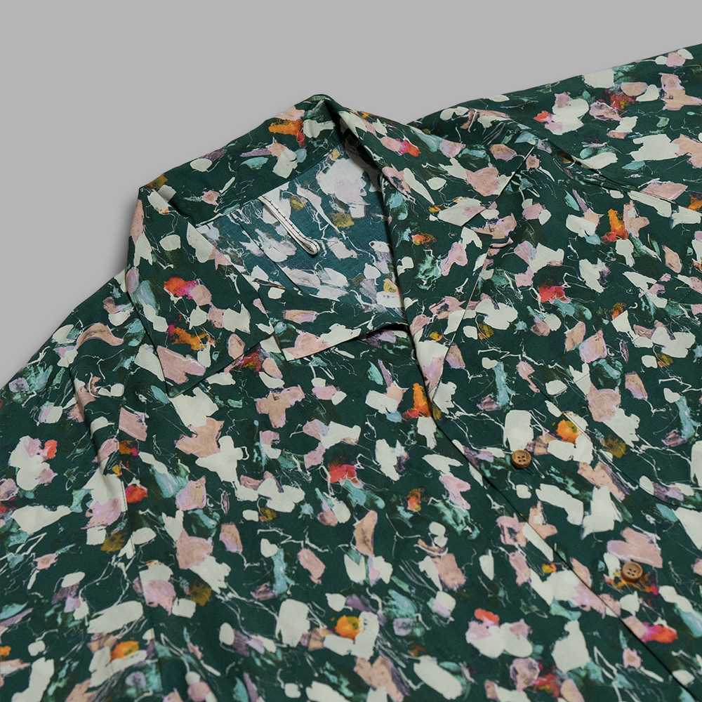 m's braque / Aloha Shirt (Green) | twelve